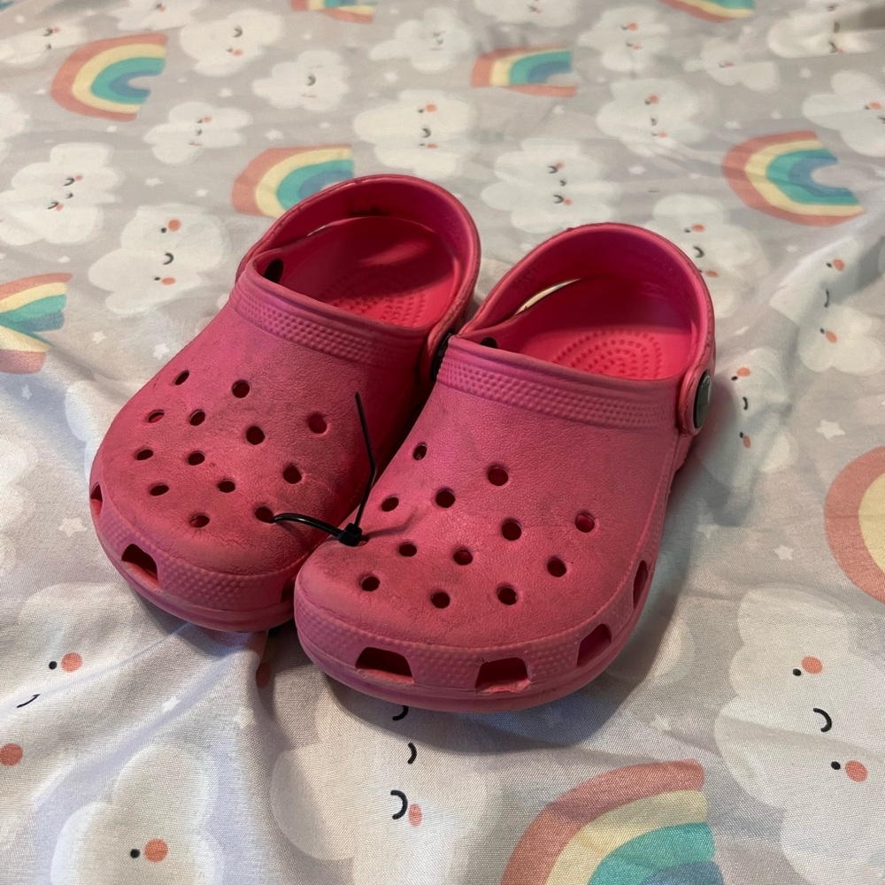 Kids Pink Clogs